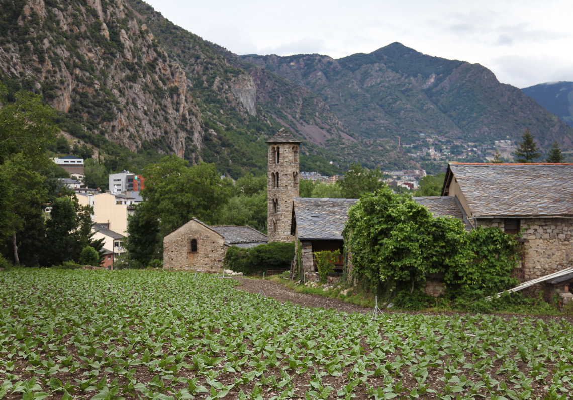 Església de Santa Coloma – the Church of Santa Coloma d'Andorra