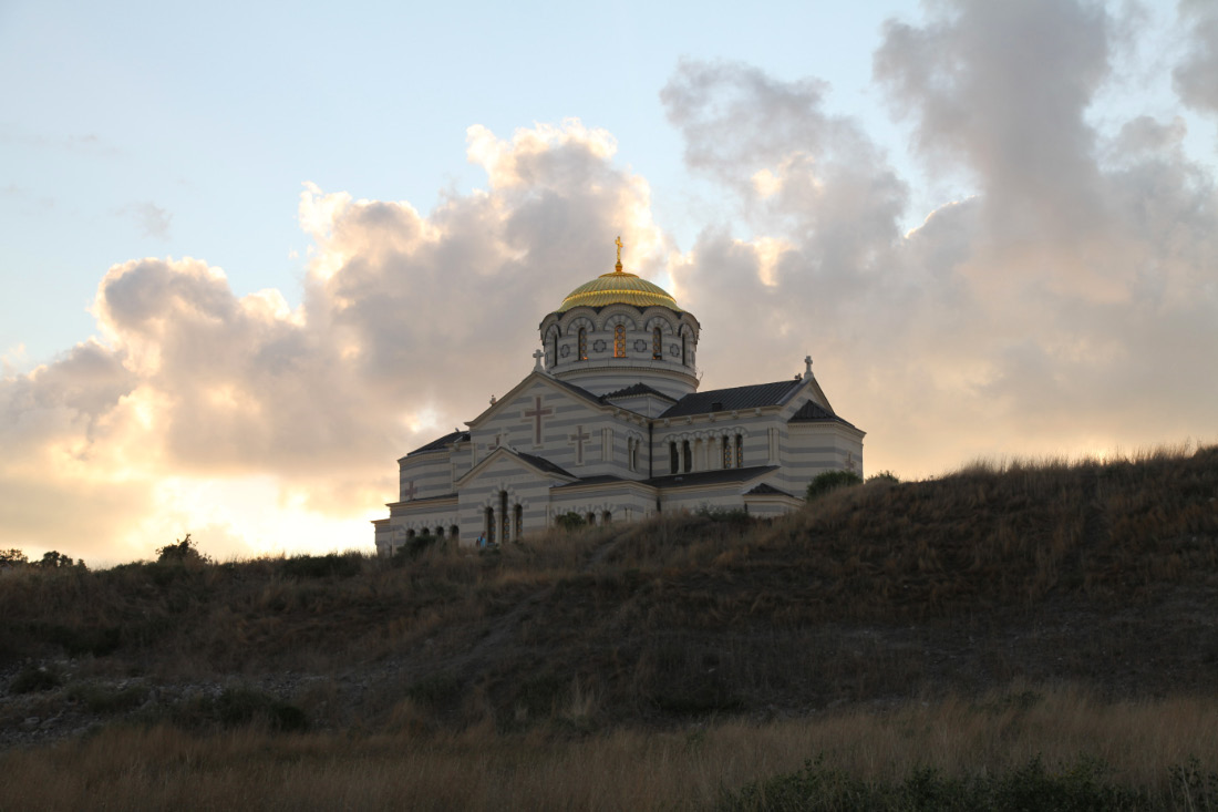 Cathedral of Saint Volodymir on 31 July 2011 in Korsun