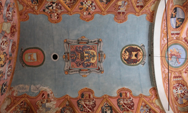 Chapel in Ljubljana Castle dedicated to Saints George Pancras and Empress Helena